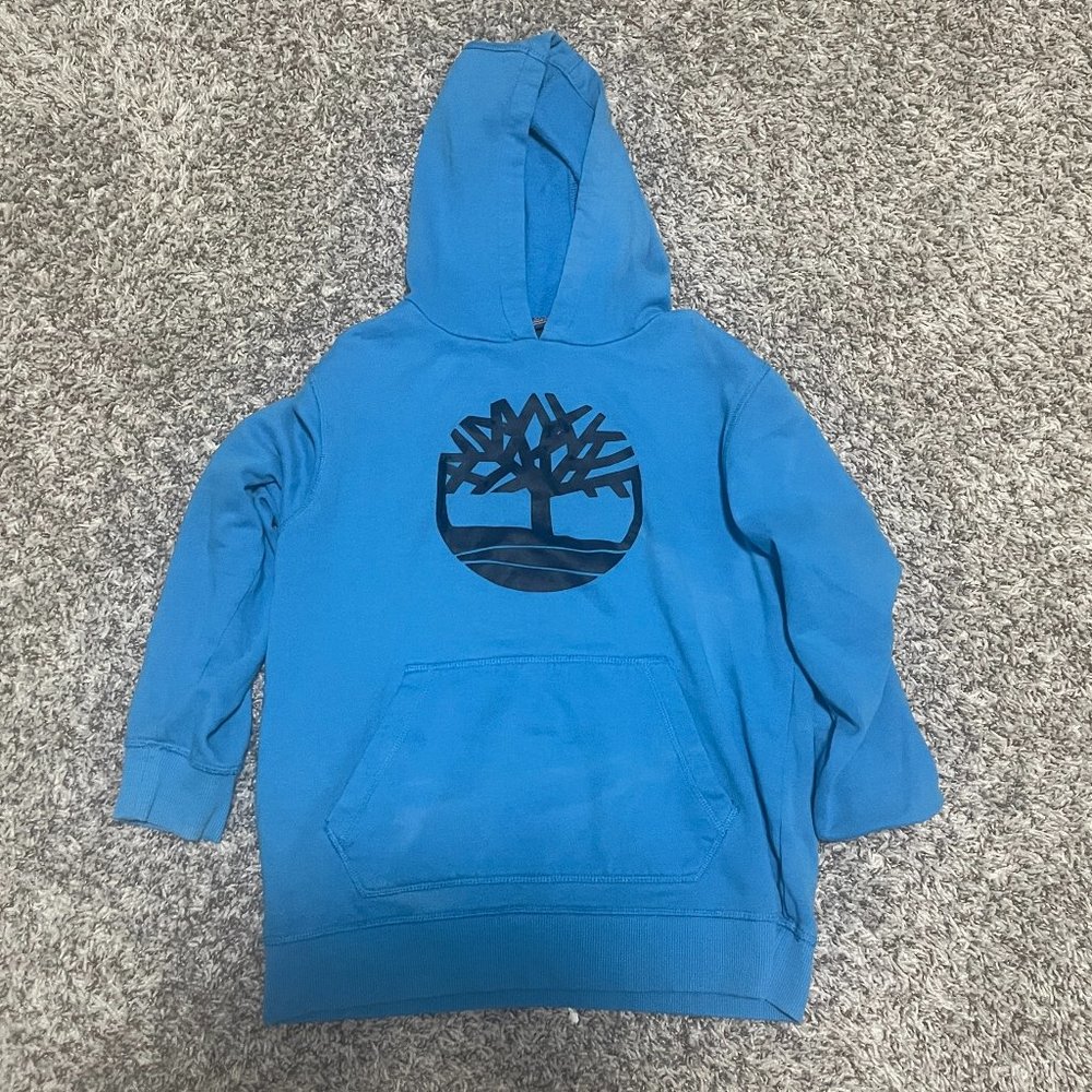 Timberland Blue Hoodie | Youth Large